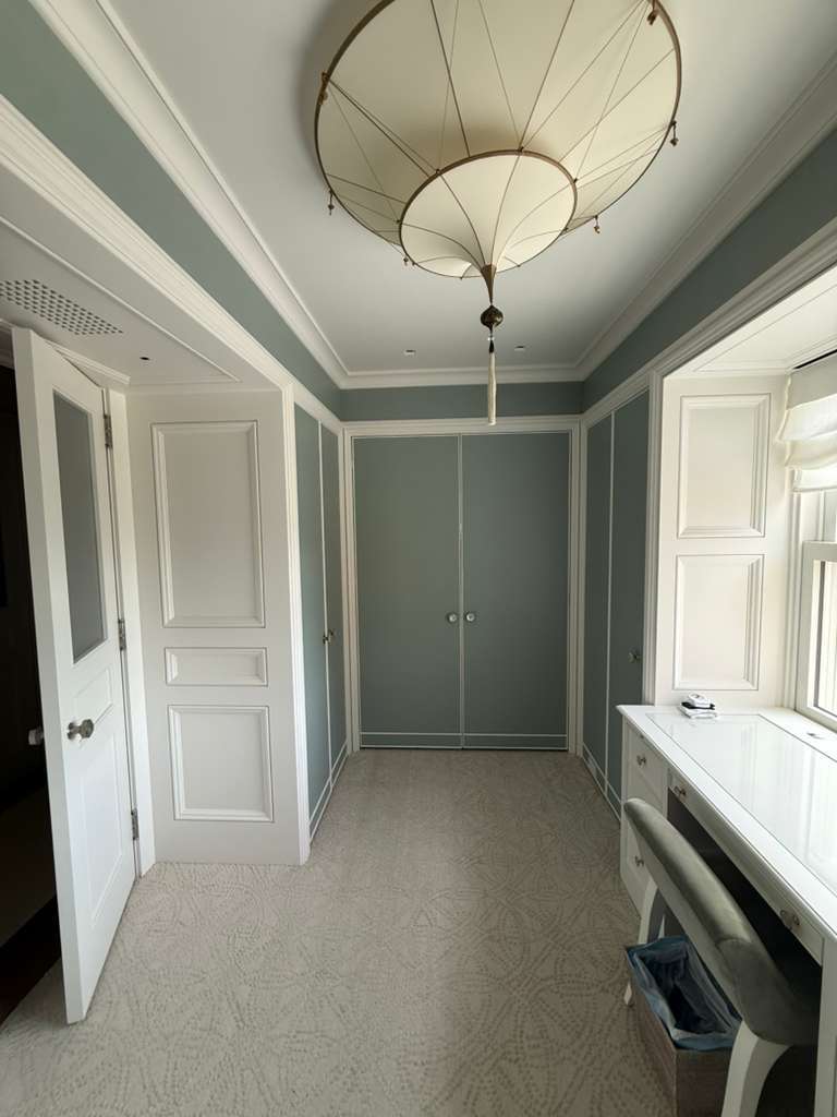 Interior painting project by LUKANMA PAINTING LLC